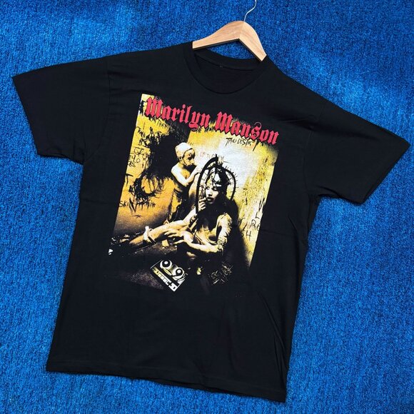 Marilyn Manson “Mechanical Animals” Metal Graphic T-Shirt Size Large - Picture 3 of 4